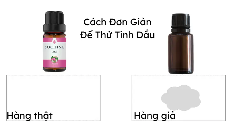 Cách để kiểm tra tinh dầu nguyên chất