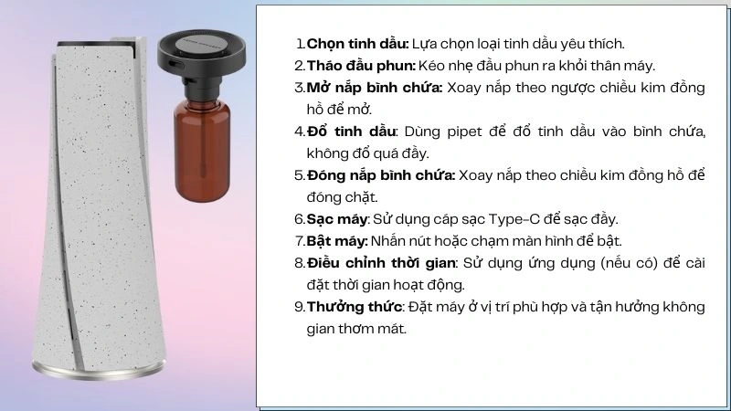 Hướng sẫn sử dụng máy C-Air