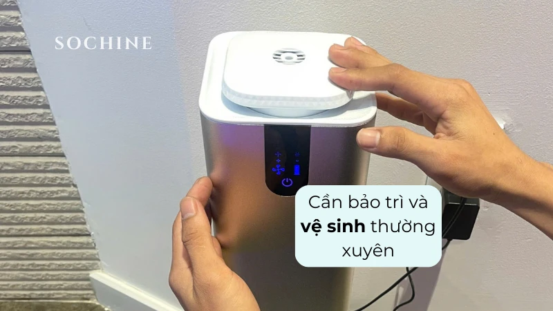 Cần bảo trì và vệ sinh thường xuyên