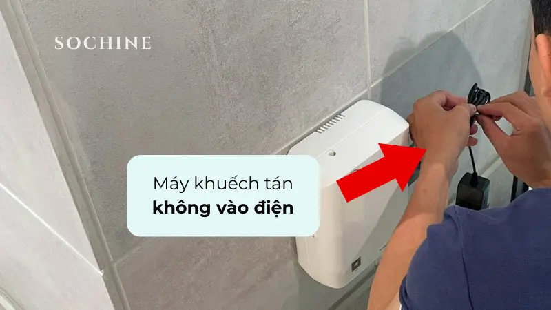 Máy khuếch tán không vào điện