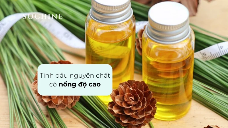 Tác dụng mạnh mẽ của tinh dầu nguyên chất