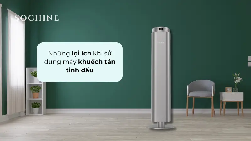 Lợi ích khi sử dụng máy khuếch tán tinh dầu công nghệ Cold Air diffuser 