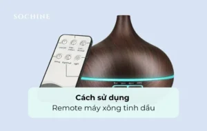 Cách sử dụng Remote máy xông tinh dầu đơn giản