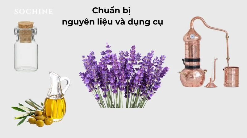 Chuẩn bị nguyên liệu và dụng cụ